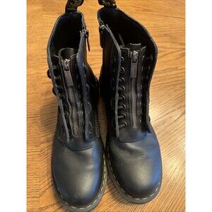 Doc Martens Women's Front Zip Zipper Boot Combat sz 10